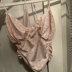 urban outfitters cute floral tank